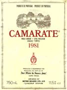 Vinho Tinto_Fonseca_Camarate 1981